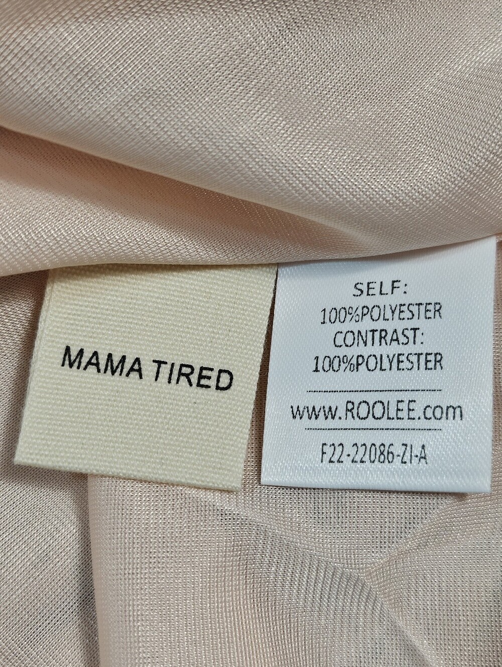 NWT Roolee True Love's Kiss Blush Pink Floral Nursing Mom Ruffle Maxi Dress - Picture 16 of 16
